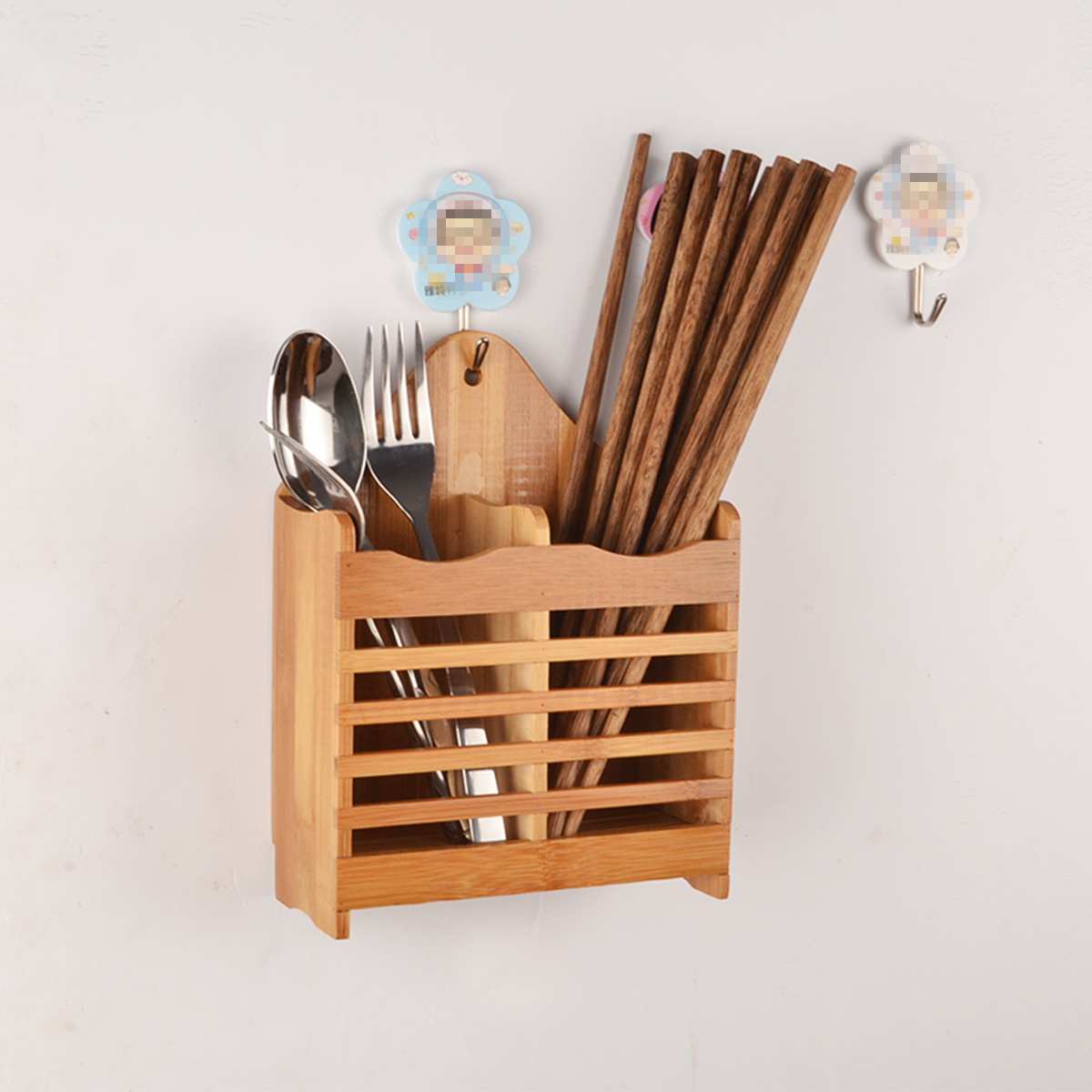 Wooden Cutlery Holder