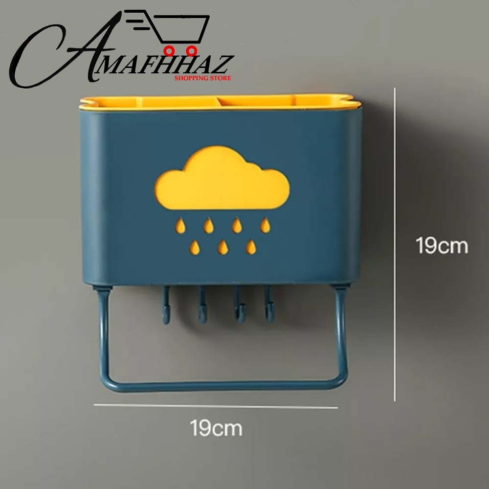 Wall Mounted Cutlery Drainer Rack