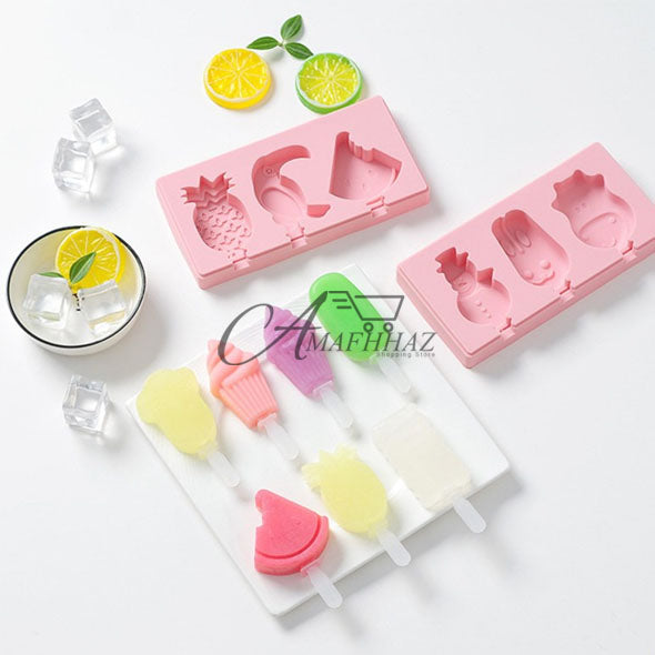 Silicone Ice Cream Mould with Lid