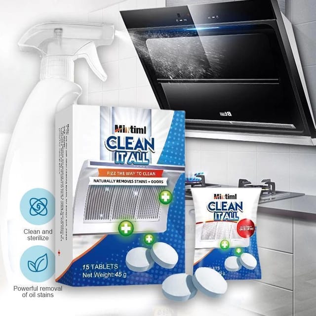 Tablet Kitchen Heavy Grease Cleaner Pack of 5