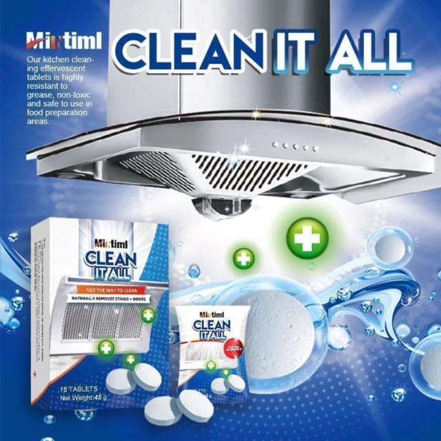 Tablet Kitchen Heavy Grease Cleaner Pack of 5