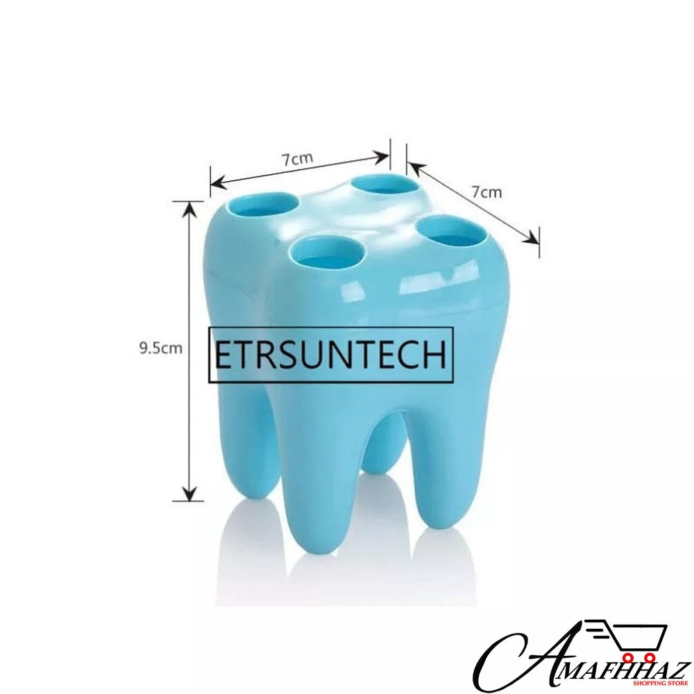 Teeth Style Toothbrush Rack
