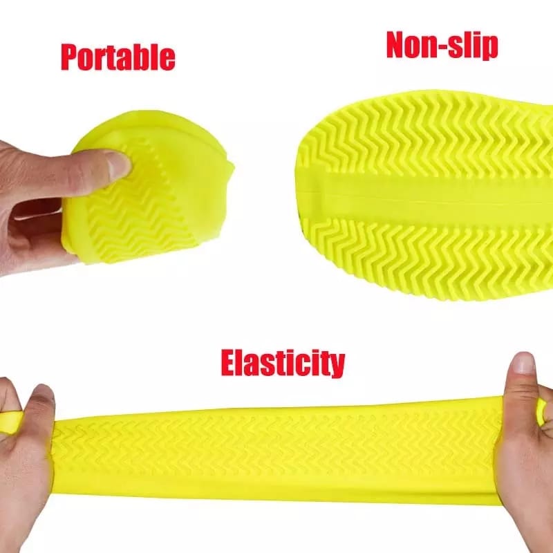 Rubber Shoes Cover Boots Reusable