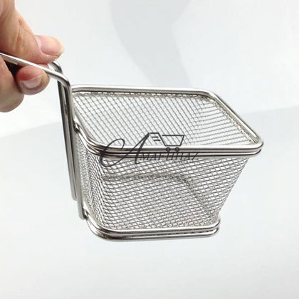 Stainless Steel Fryer Serving