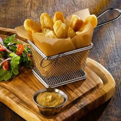 Stainless Steel Fryer Serving