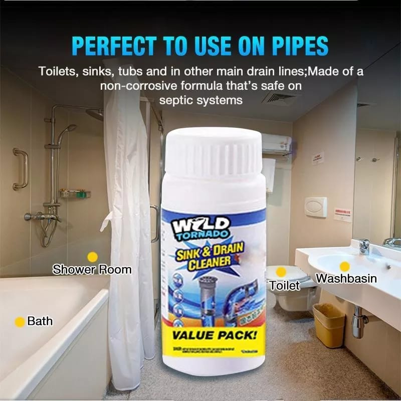 Powerful Sink Drain Cleaner