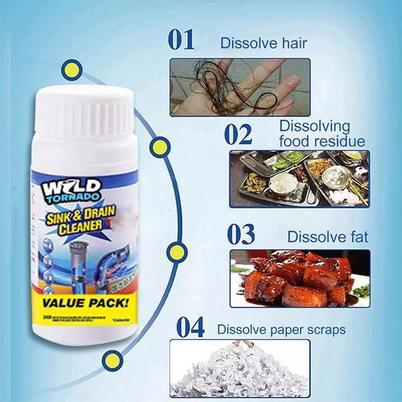 Powerful Sink Drain Cleaner