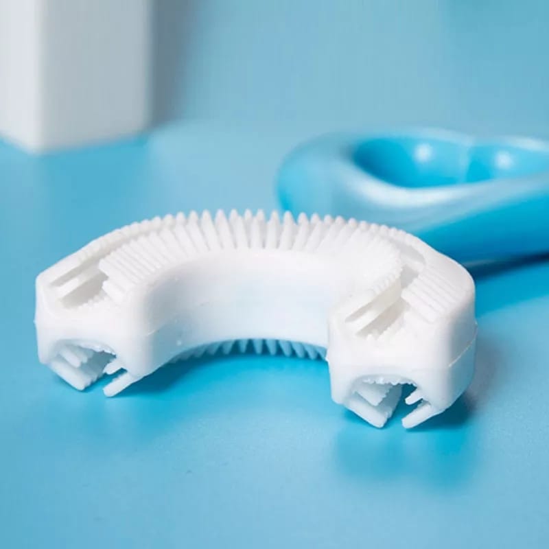Silicone Baby Toothbrush U Shaped (PacK Of 2)