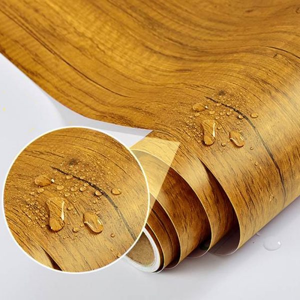 Pack of 2 – Wooden Vinyl Sticker