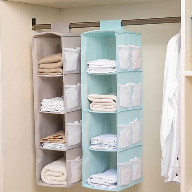 Multilayer Foldable Shelf Organizer (Pack Of 2) 😍