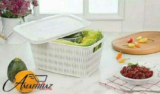 Limon Plastic baskets with cover