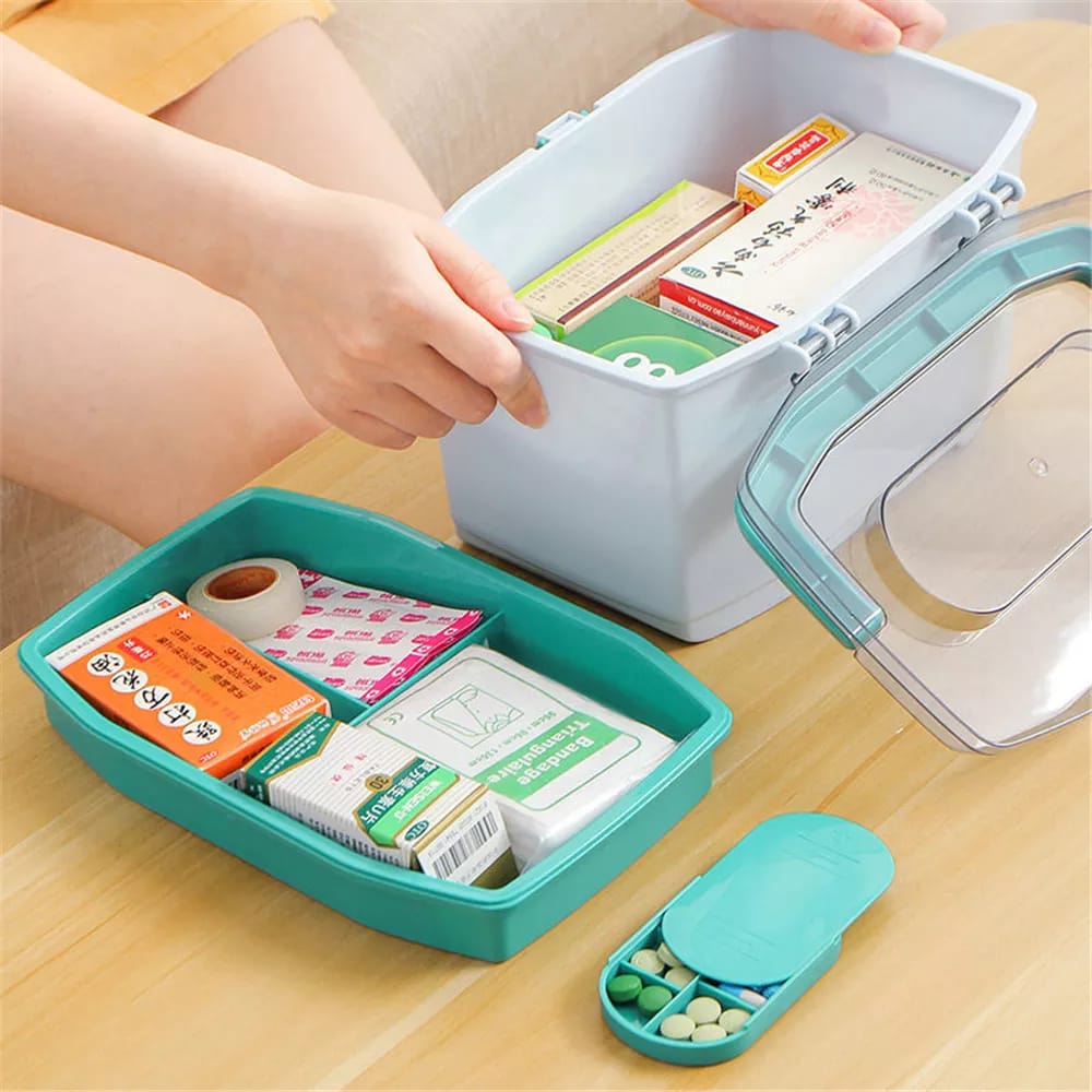Large Capacity Medicine Storage Box