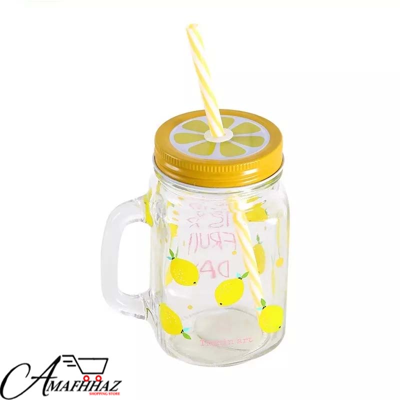 Juice And Water Glass Jar