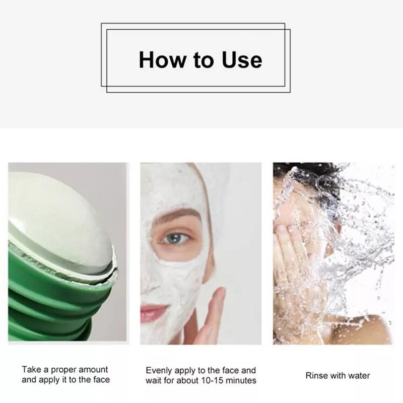 Green Tea Solid Mask Deep Cleaning