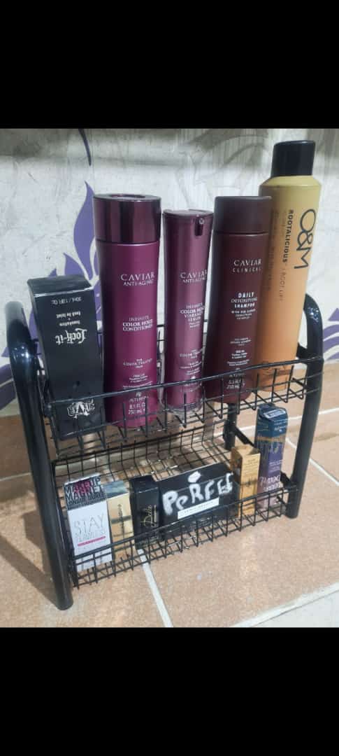 Iron Cosmetic Rack 2 layer