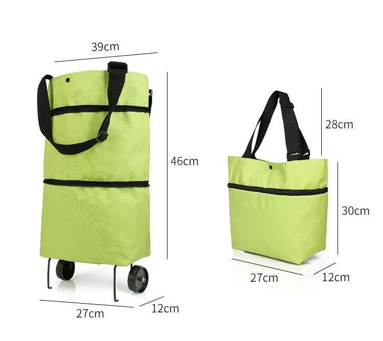 Folding Shopping Trolley Bag