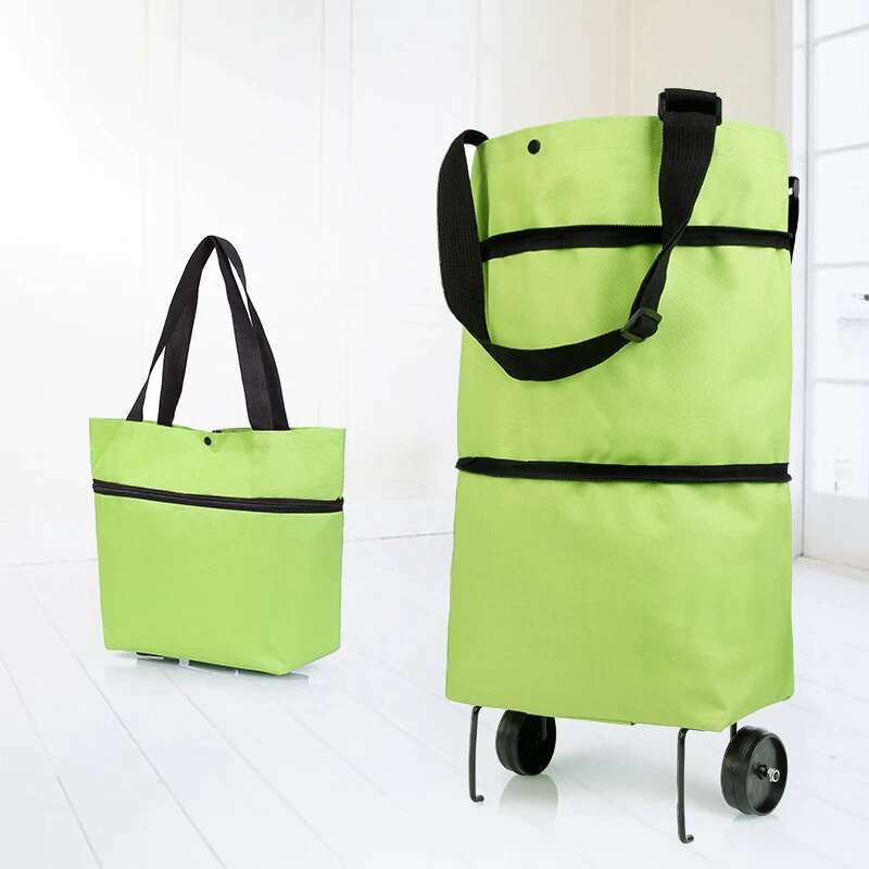 Folding Shopping Trolley Bag