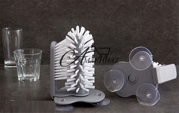 Dual Brush Glass Scrubber