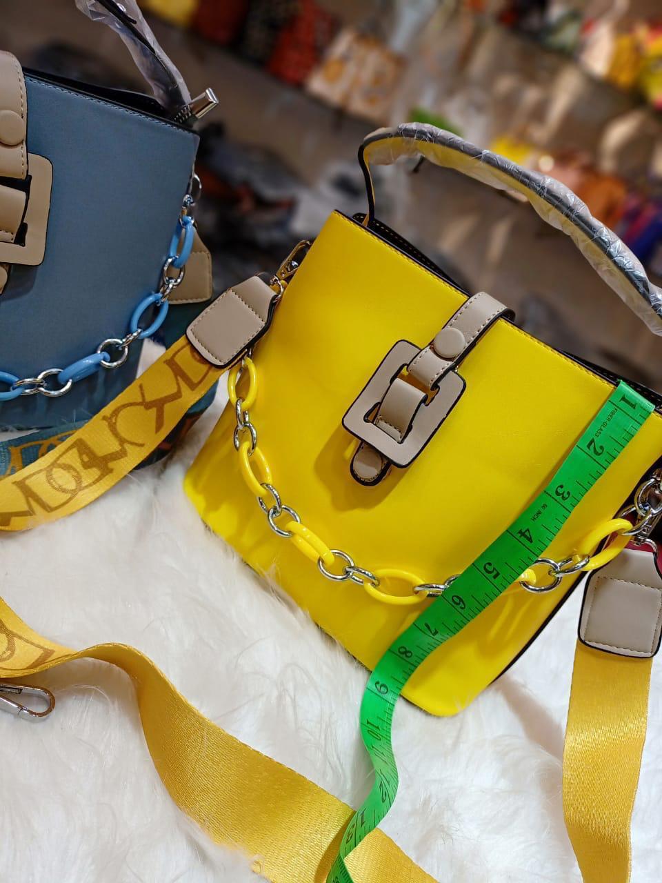 High Quality Stylish bag with beautiful dual straps