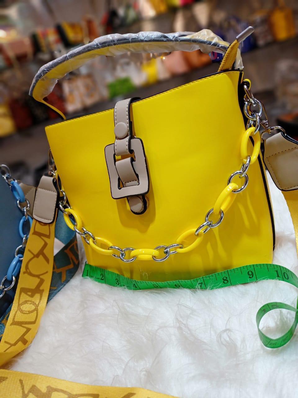 High Quality Stylish bag with beautiful dual straps