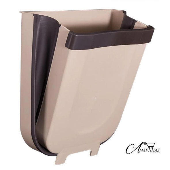 Collapsible Cabinet Door Hanging Trash Bin