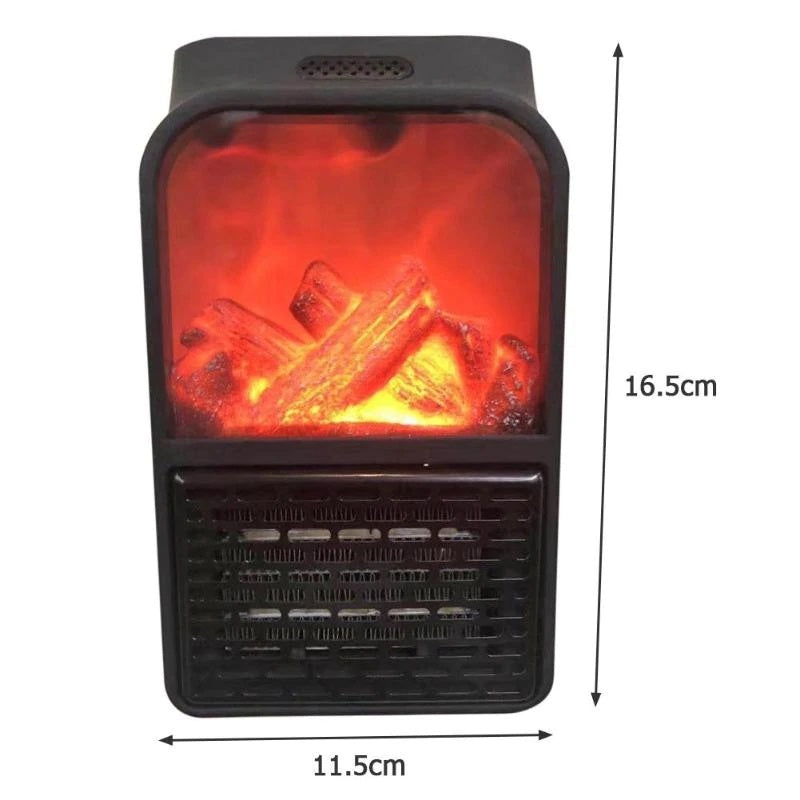 Electric Wall-Outlet Flame Heater