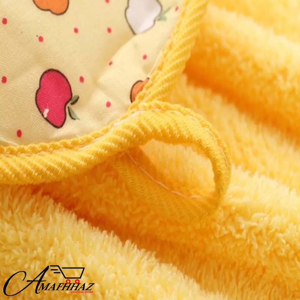 Coral Velvet Hand Hanging Towel