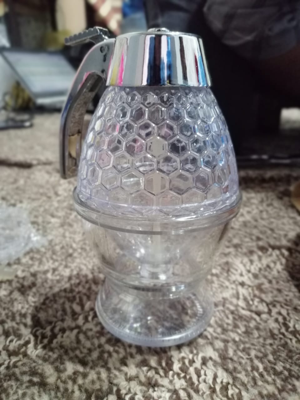 Acrylic Honey Dispenser