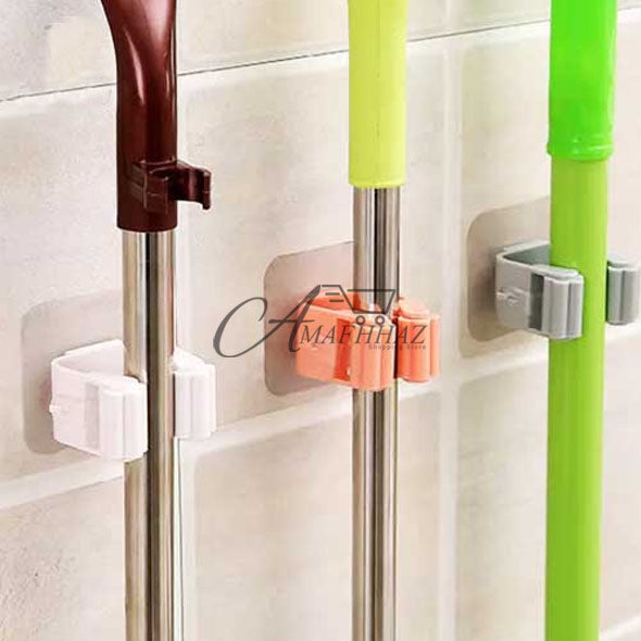 Broom Holder Wall Mounted