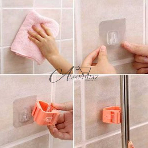 Broom Holder Wall Mounted