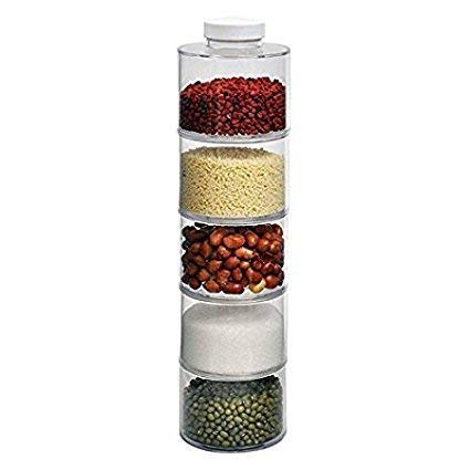 6 Bottle Stackable Spice Tower
