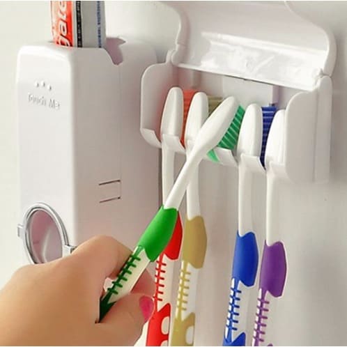 Automatic Toothpaste Dispenser & Holder