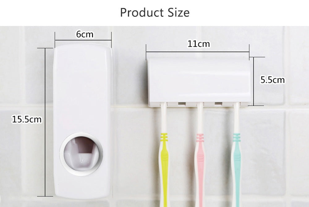 Automatic Toothpaste Dispenser & Holder