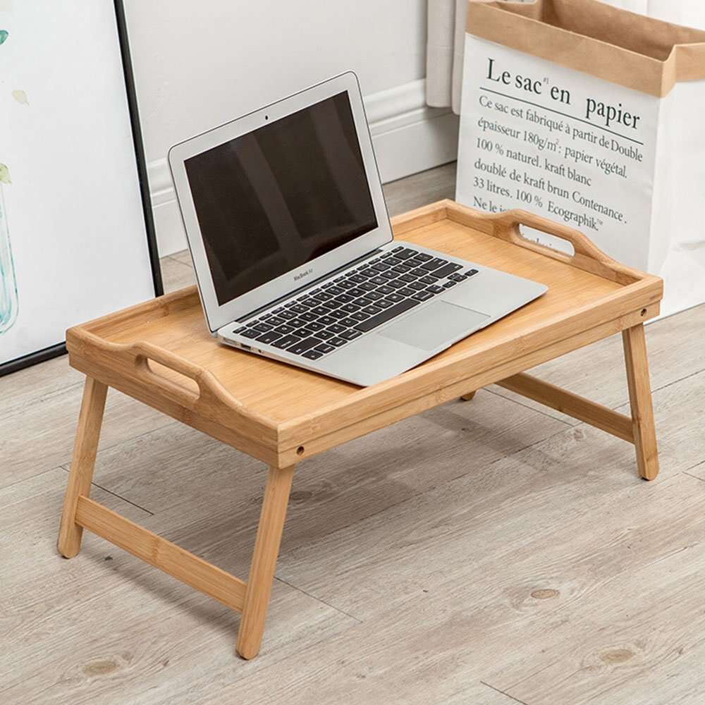 Bamboo Breakfast Bed Tray Table