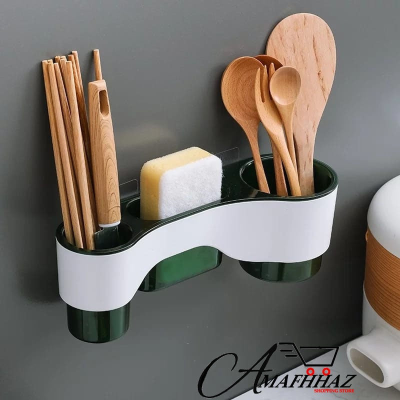 Bathroom drain rack