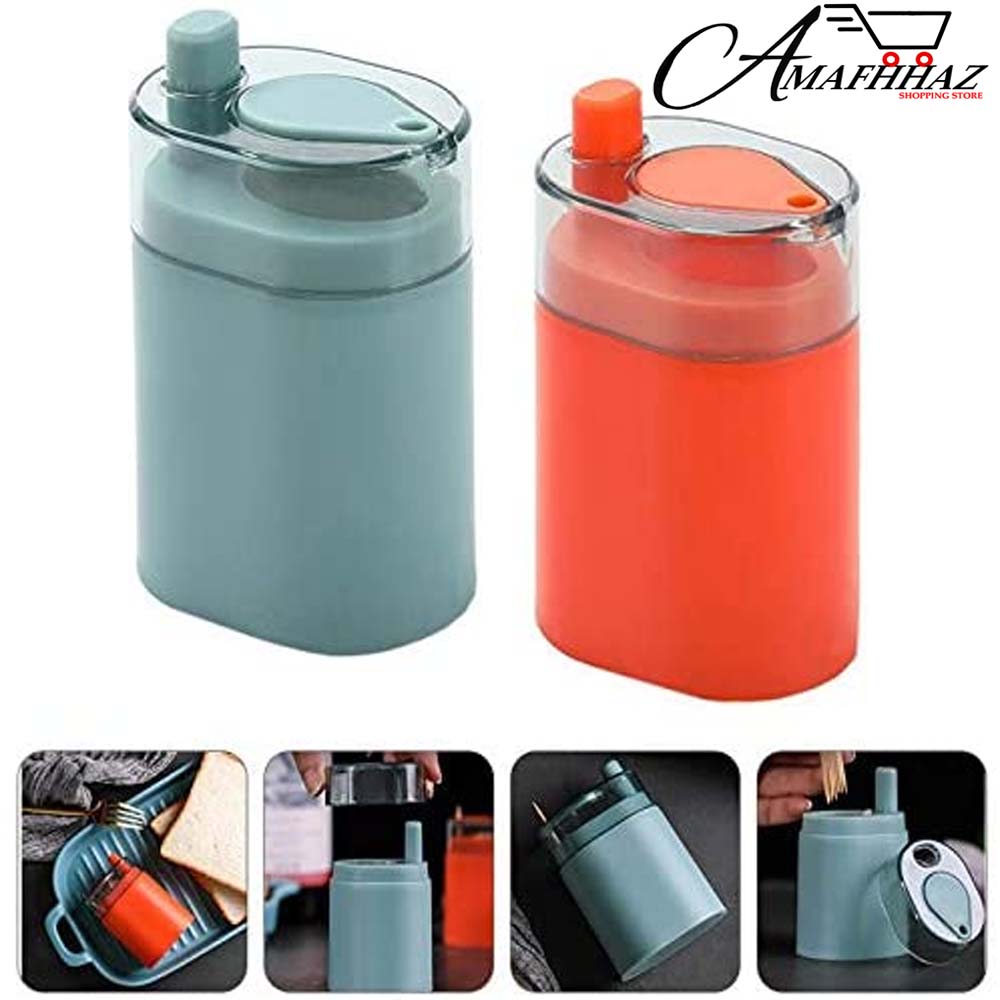 Automatic Toothpick Holder Plastic Storage Box