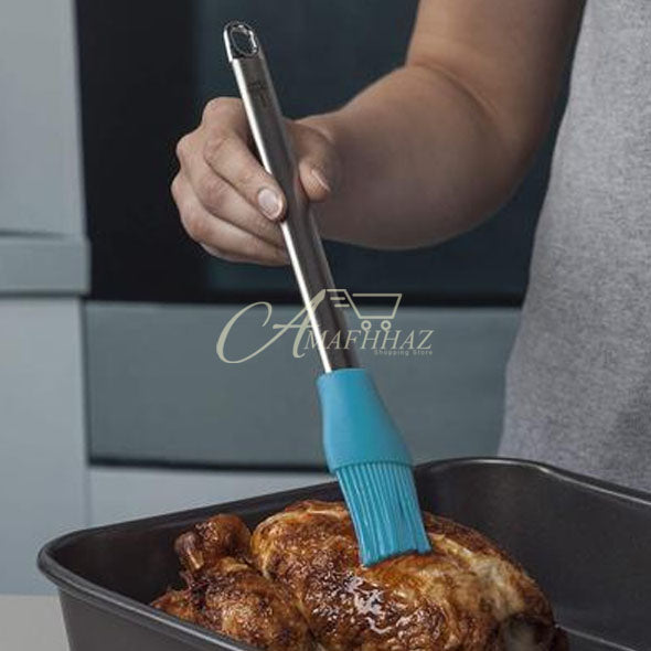 Basting Brush Steel Handle