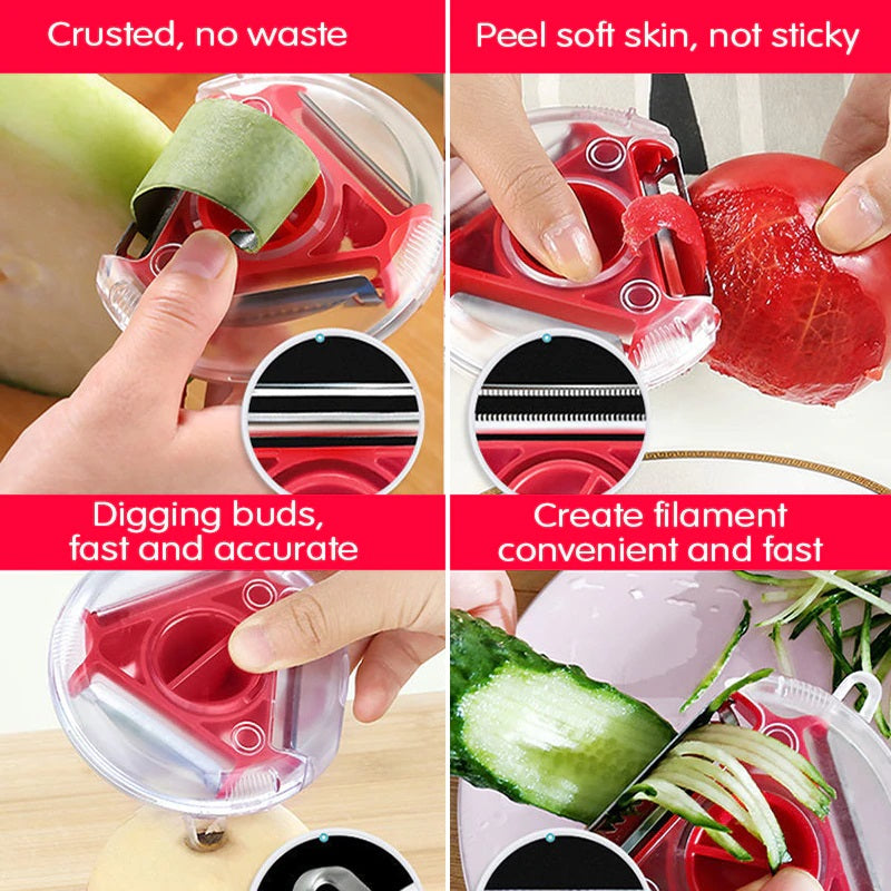3 In 1 Kitchen Peeler