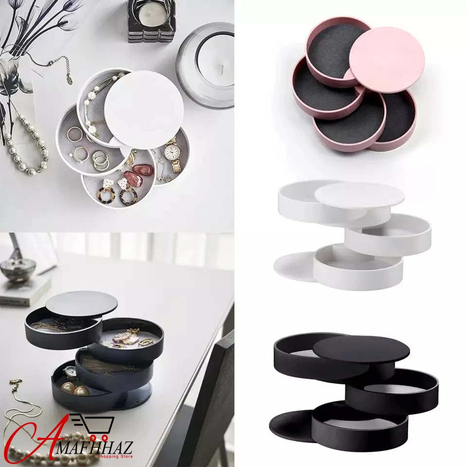 4 Layer Jewelry Storage Box