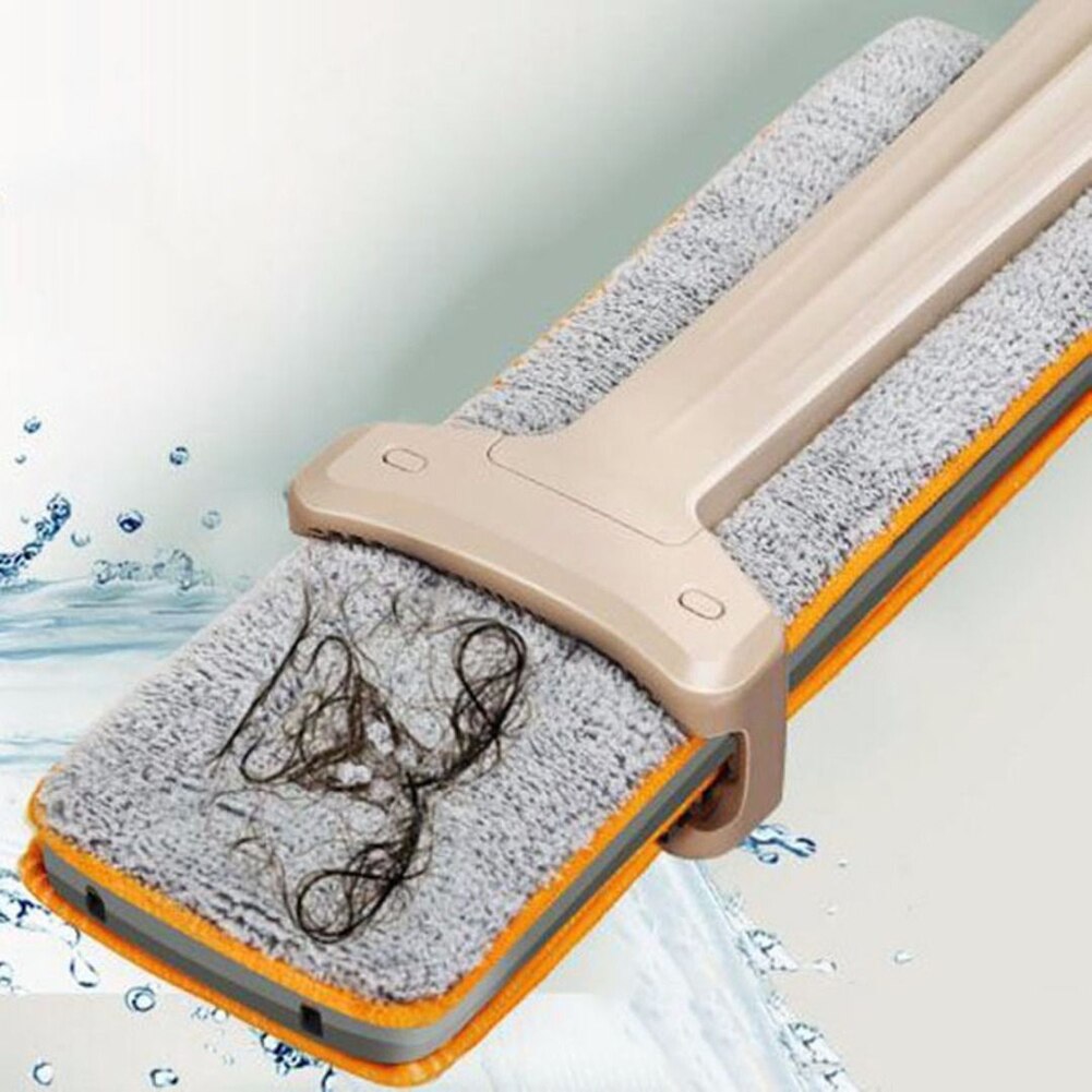 360 Degrees Lazy Double-Sided Flat Mop Hands-Free Washable Floor Cleaning Tool