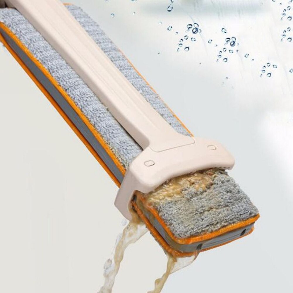360 Degrees Lazy Double-Sided Flat Mop Hands-Free Washable Floor Cleaning Tool