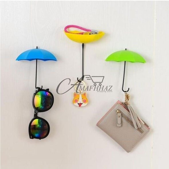 3 Pcs Umbrella Hooks Set