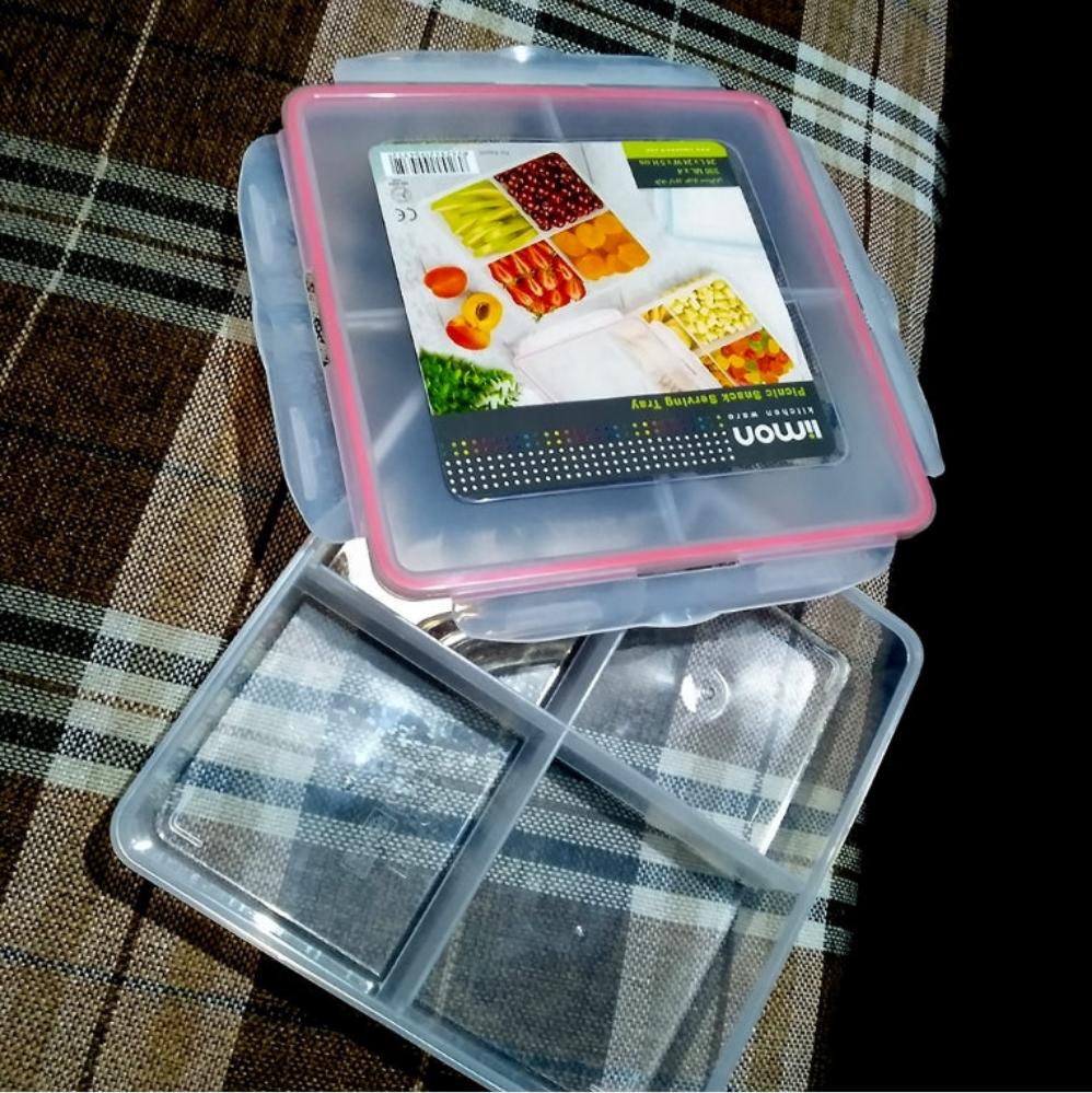 4 Compartment Food Box