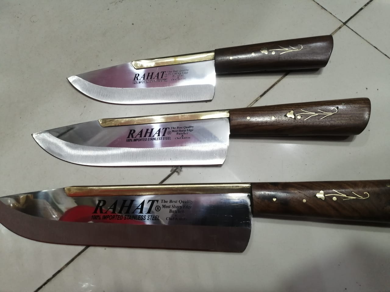 3 Pcs Sharp Knives Set