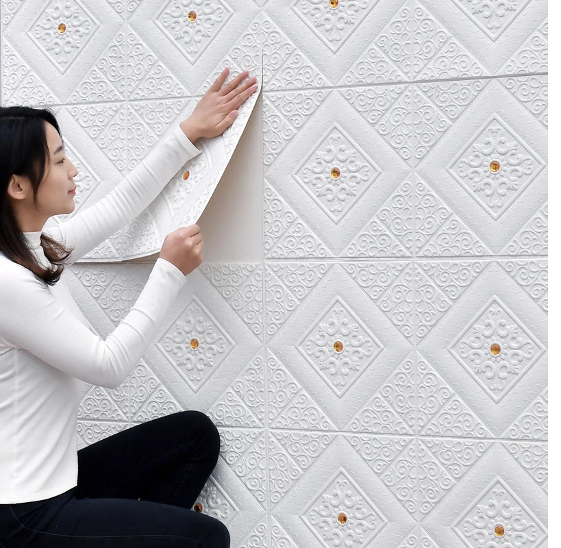 3D Foam Wall Stickers ( Pack Of 4 pcs )