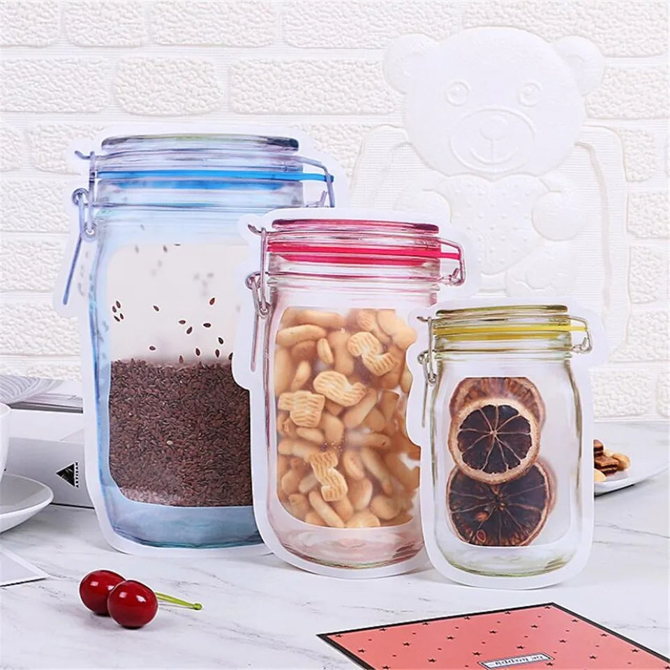 3 Pcs Airtight Lock Pouch