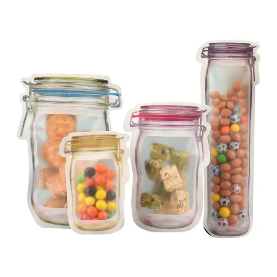 3 Pcs Airtight Lock Pouch