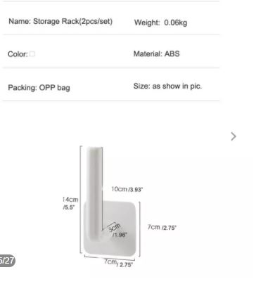 2 pcs Paper Holders