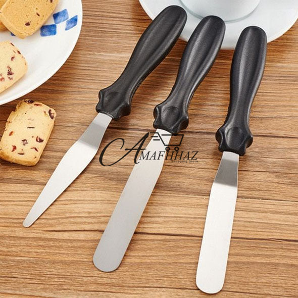 3 pcs Cake Decoration Tool – Cake Cream Spreading Tool