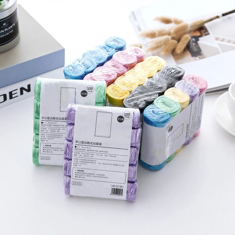 100 Pcs Garbage Bags Using for Table Garbage Box